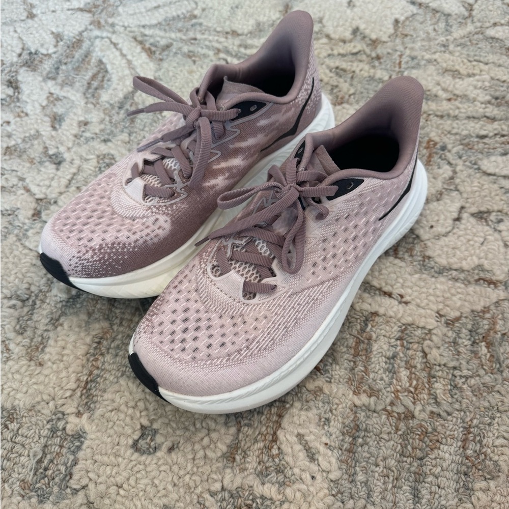 Women's HOKA Lightweight Running Sneakers - Dusty Rose